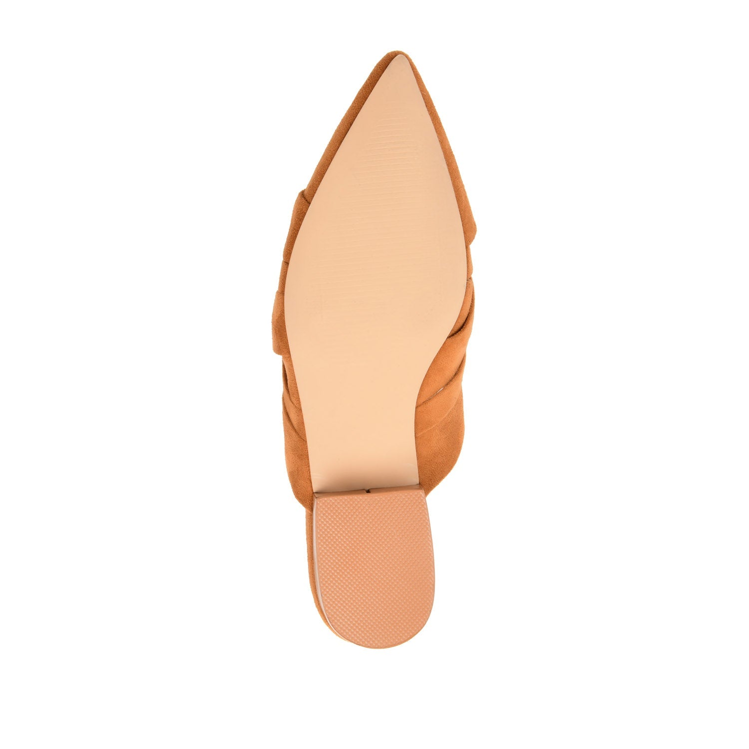 KALIDA MULE FLATS IN FAUX SUEDE - Tan