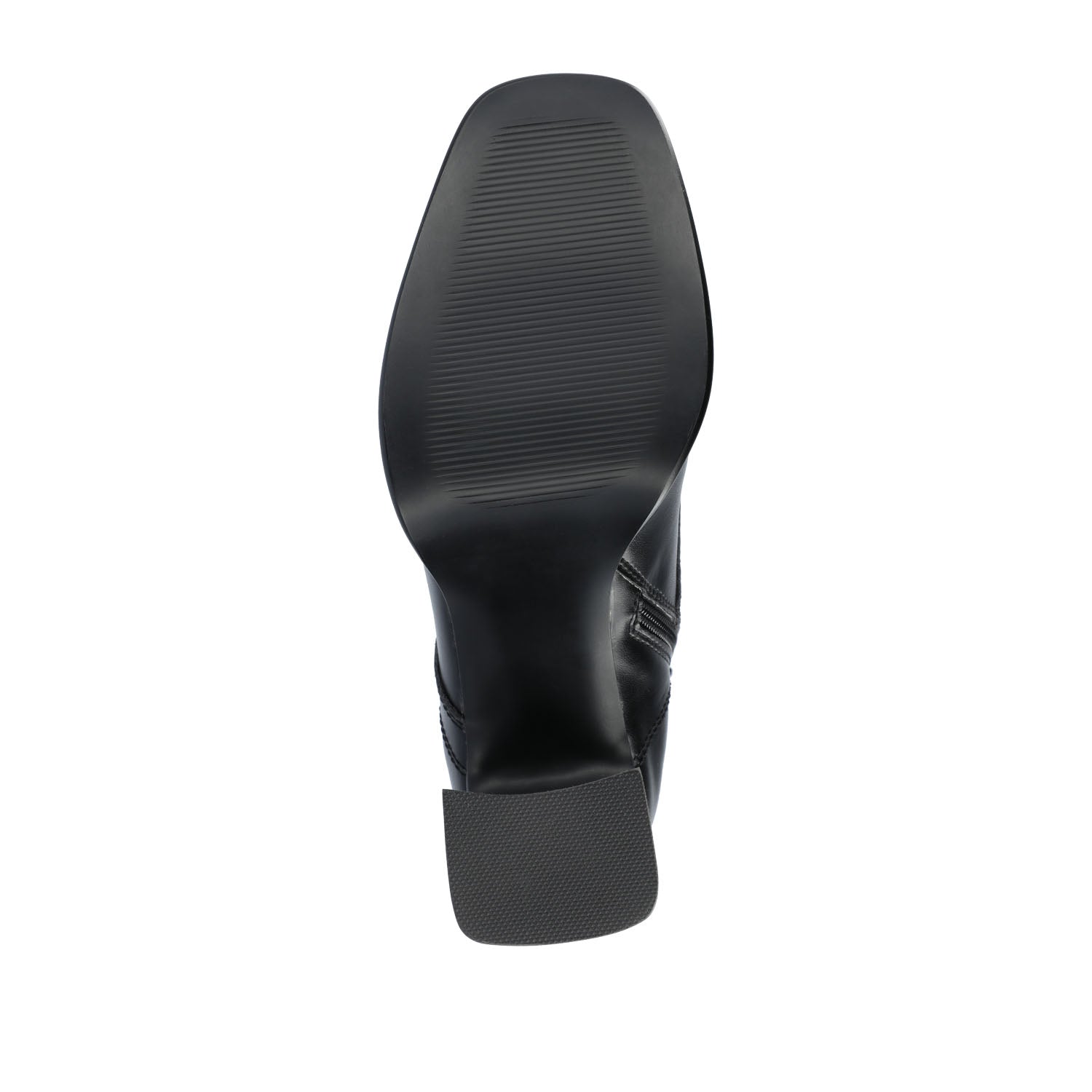 KALINDI LACE-UP BOOTIES IN WIDE - Black PU