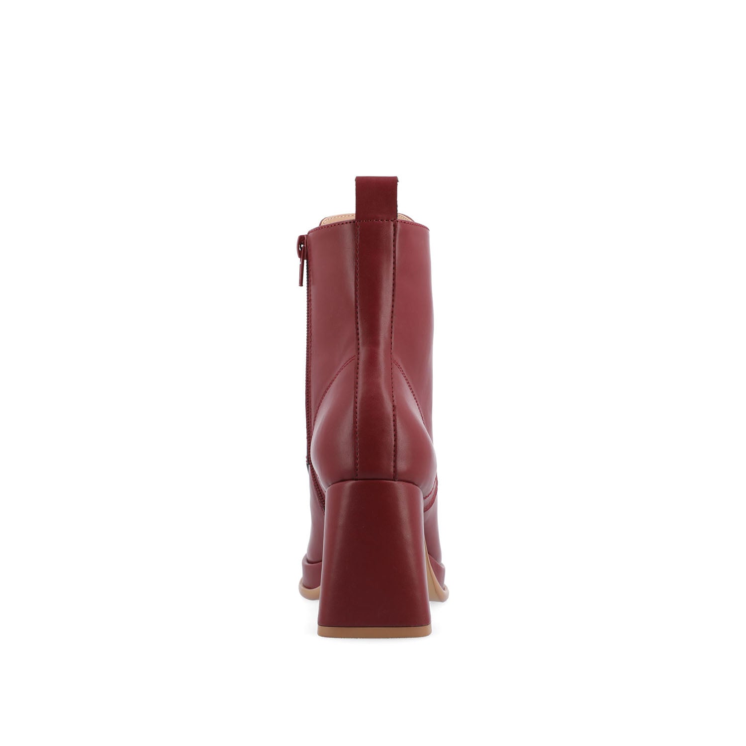 KALINDI LACE-UP BOOTIES IN FAUX LEATHER