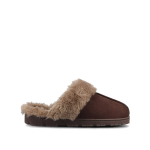KALLI SLIPPERS IN FAUX SUEDE
