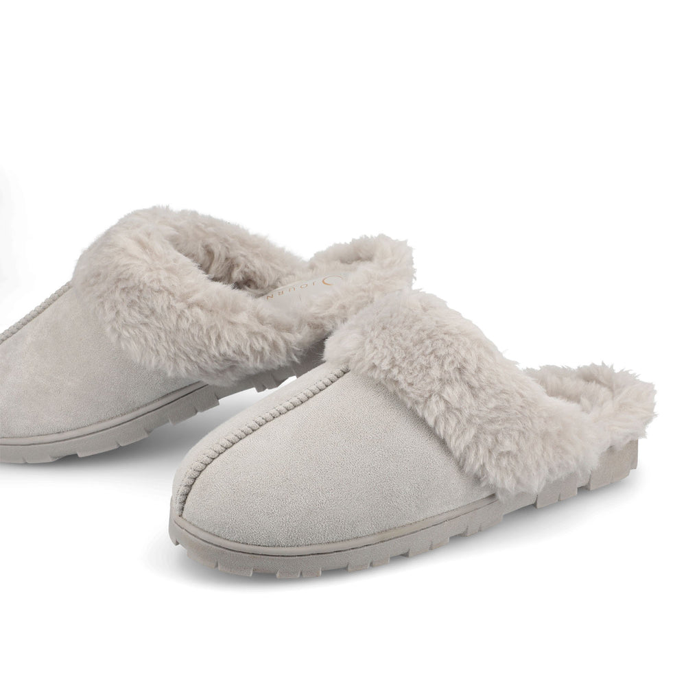 KALLI SLIPPERS IN FAUX SUEDE