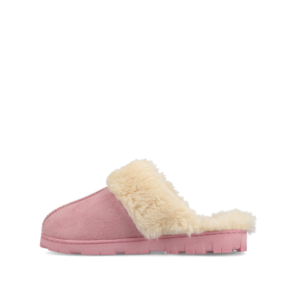 KALLI SLIPPERS IN FAUX SUEDE