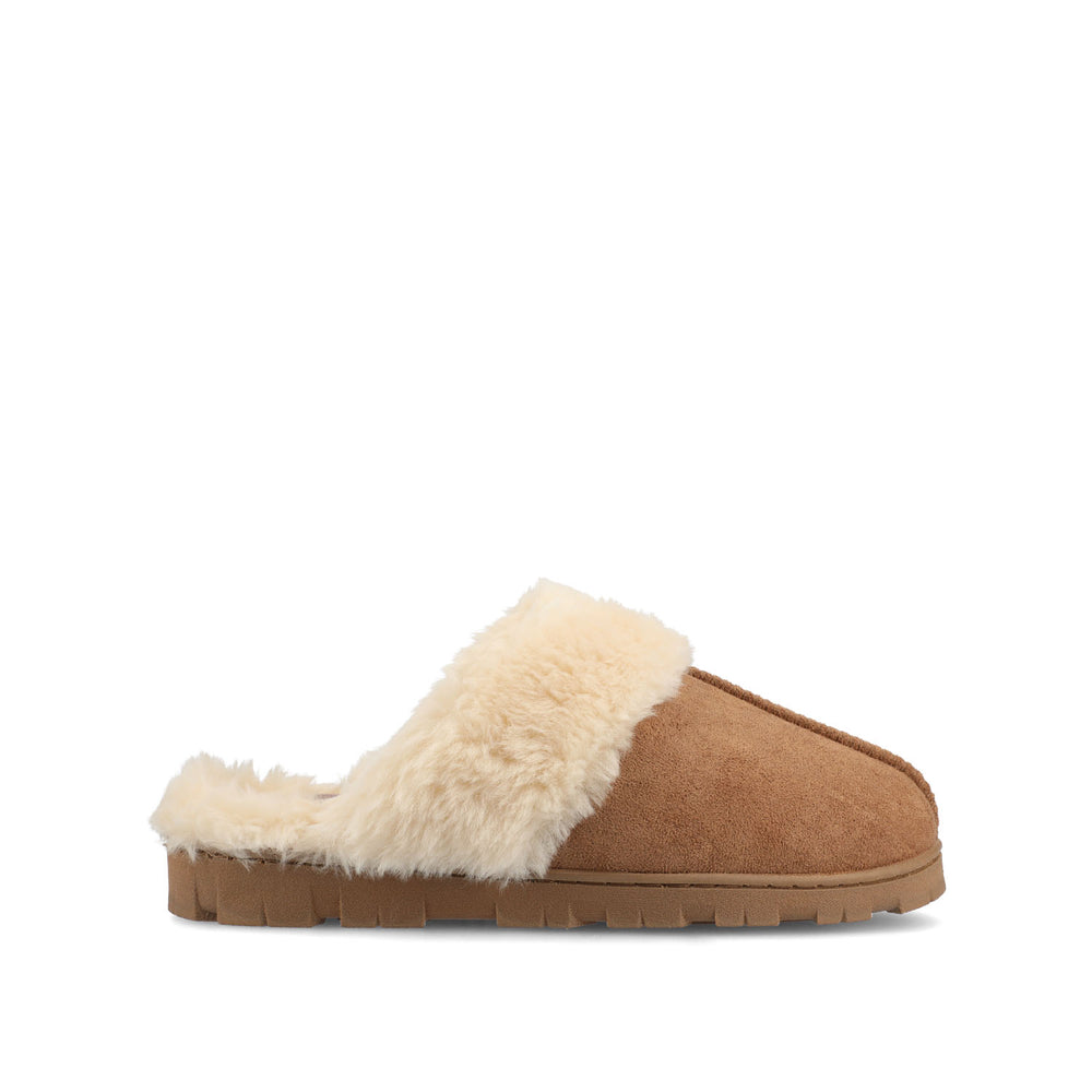 KALLI SLIPPERS IN FAUX SUEDE