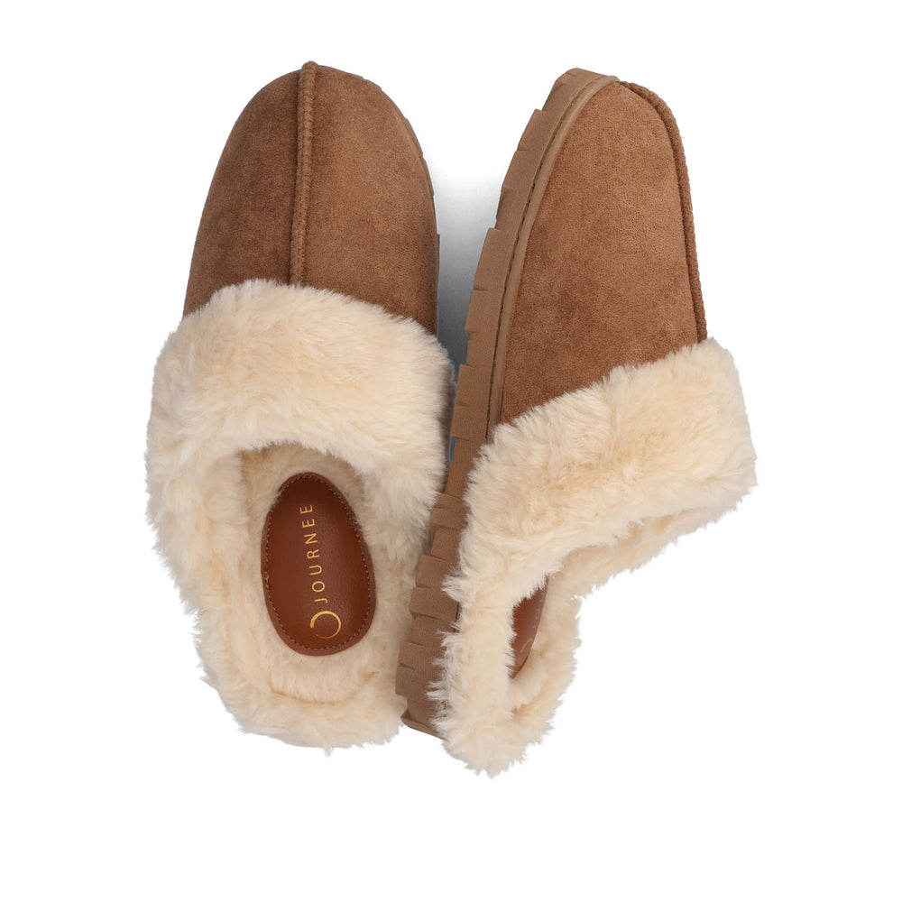 KALLI SLIPPERS IN FAUX SUEDE