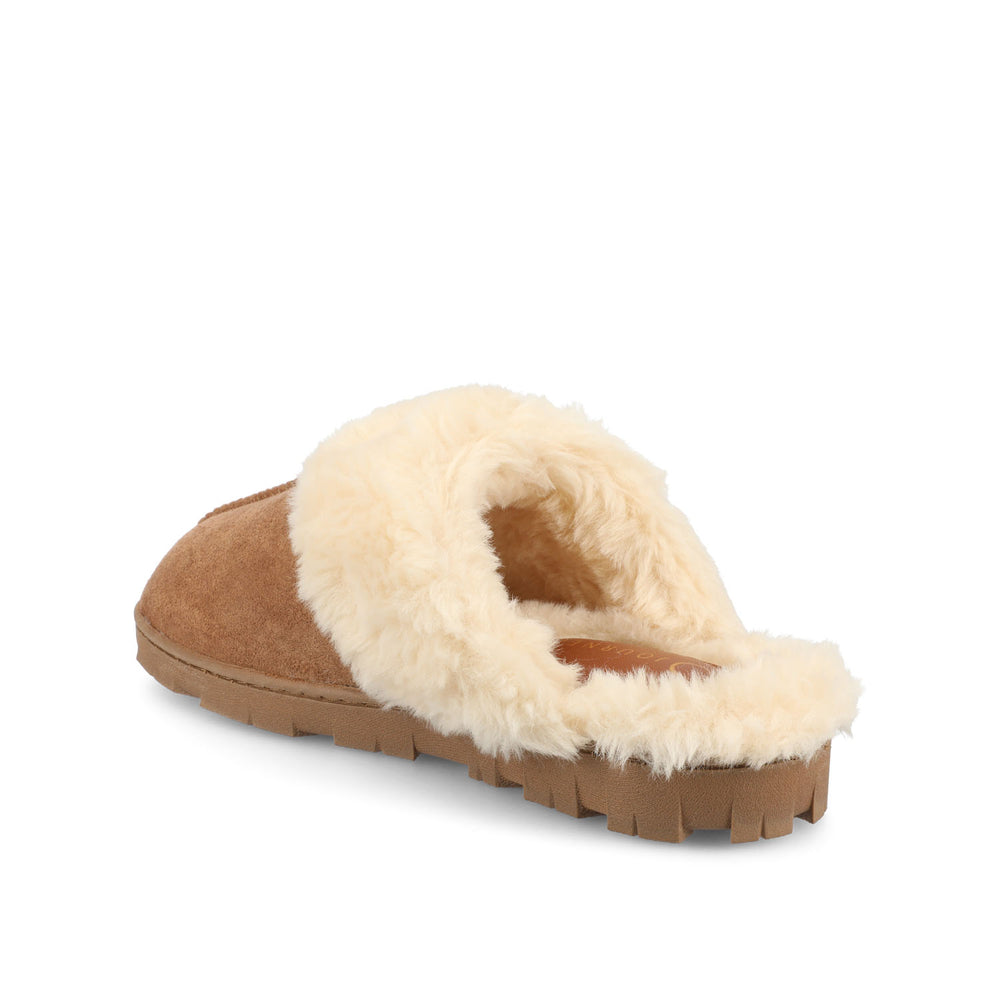 KALLI SLIPPERS IN FAUX SUEDE