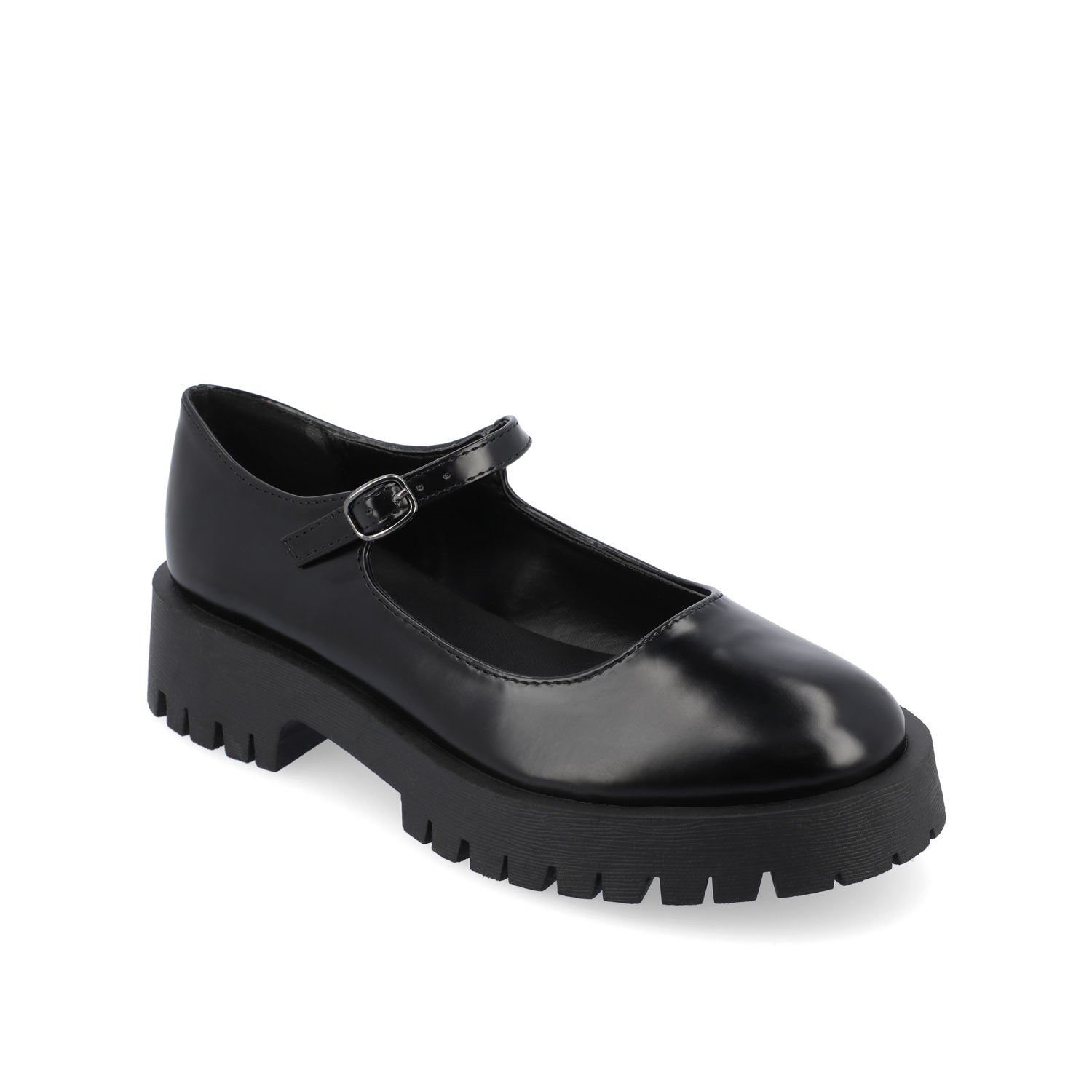 KAMIE LUG SOLE MARY JANE FLATS