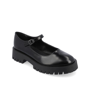 KAMIE LUG SOLE MARY JANE FLATS