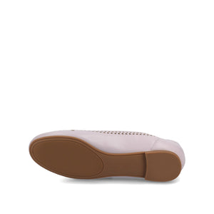 KAMRAH BALLET FLATS IN VEGAN LEATHER - Lilac PU