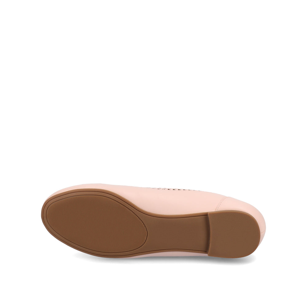 KAMRAH BALLET FLATS IN FAUX LEATHER