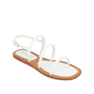 KARRIO MULTI STRAP SANDALS IN FAUX LEATHER