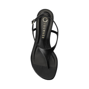 KATHRYN WEDGE SANDALS - Black