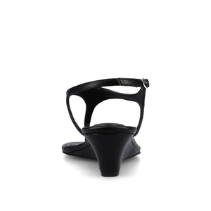KATHRYN WEDGE SANDALS - Black