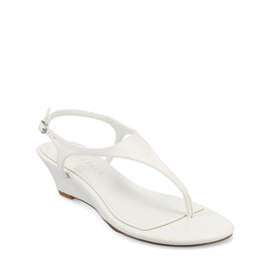 KATHRYN WEDGE SANDALS - White