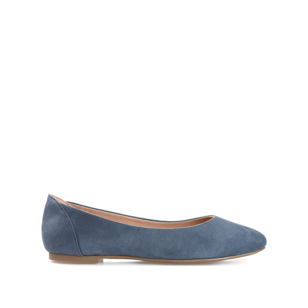 KAVN BALLET FLATS IN FAUX SUEDE