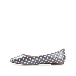KAVN BALLET FLATS IN MULTI PRINT - Grey Dot