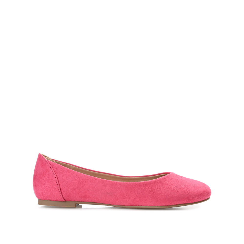 KAVN BALLET FLATS IN FAUX SUEDE