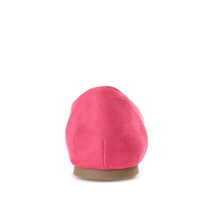 KAVN BALLET FLATS IN FAUX SUEDE - Fuchsia