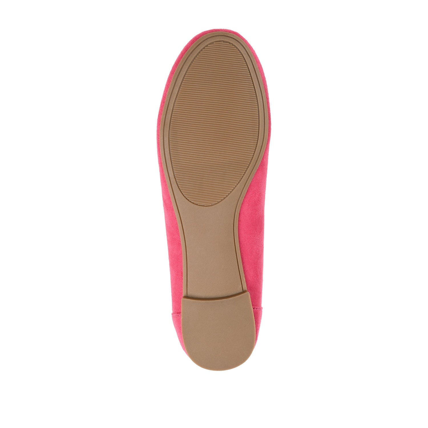 KAVN BALLET FLATS IN FAUX SUEDE - Fuchsia