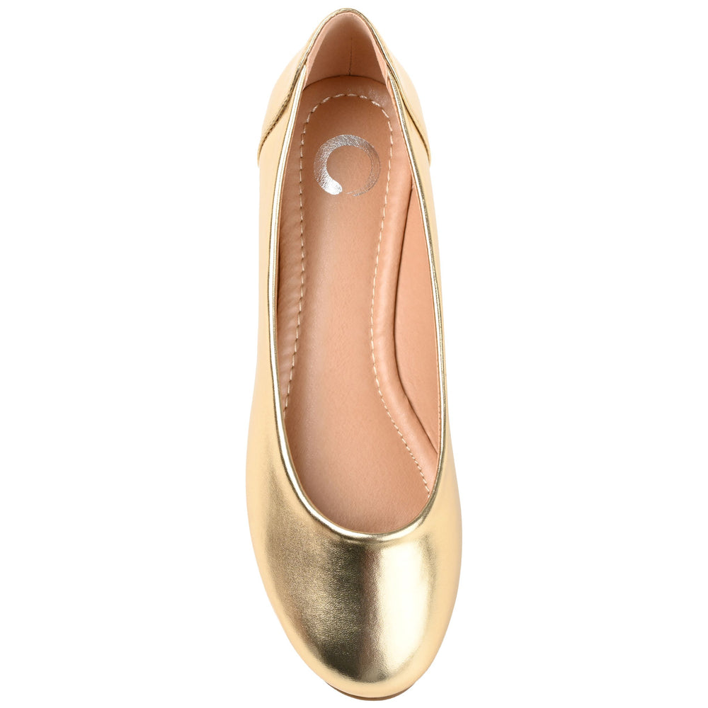 KAVN BALLET FLATS IN FAUX LEATHER