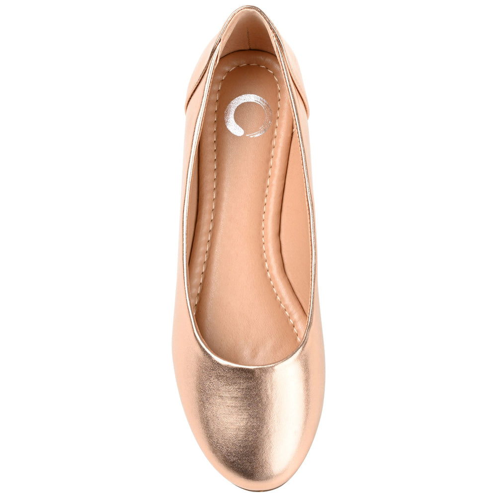 KAVN BALLET FLATS IN FAUX SUEDE