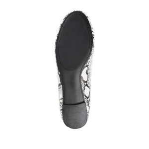 KAVN PATTERNED FLATS IN WIDE - Grey Dot