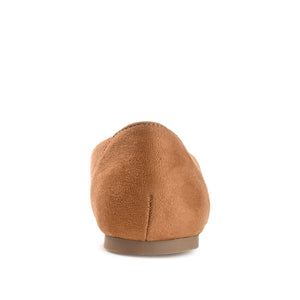 KAVN BALLET FLATS IN FAUX SUEDE - Tan