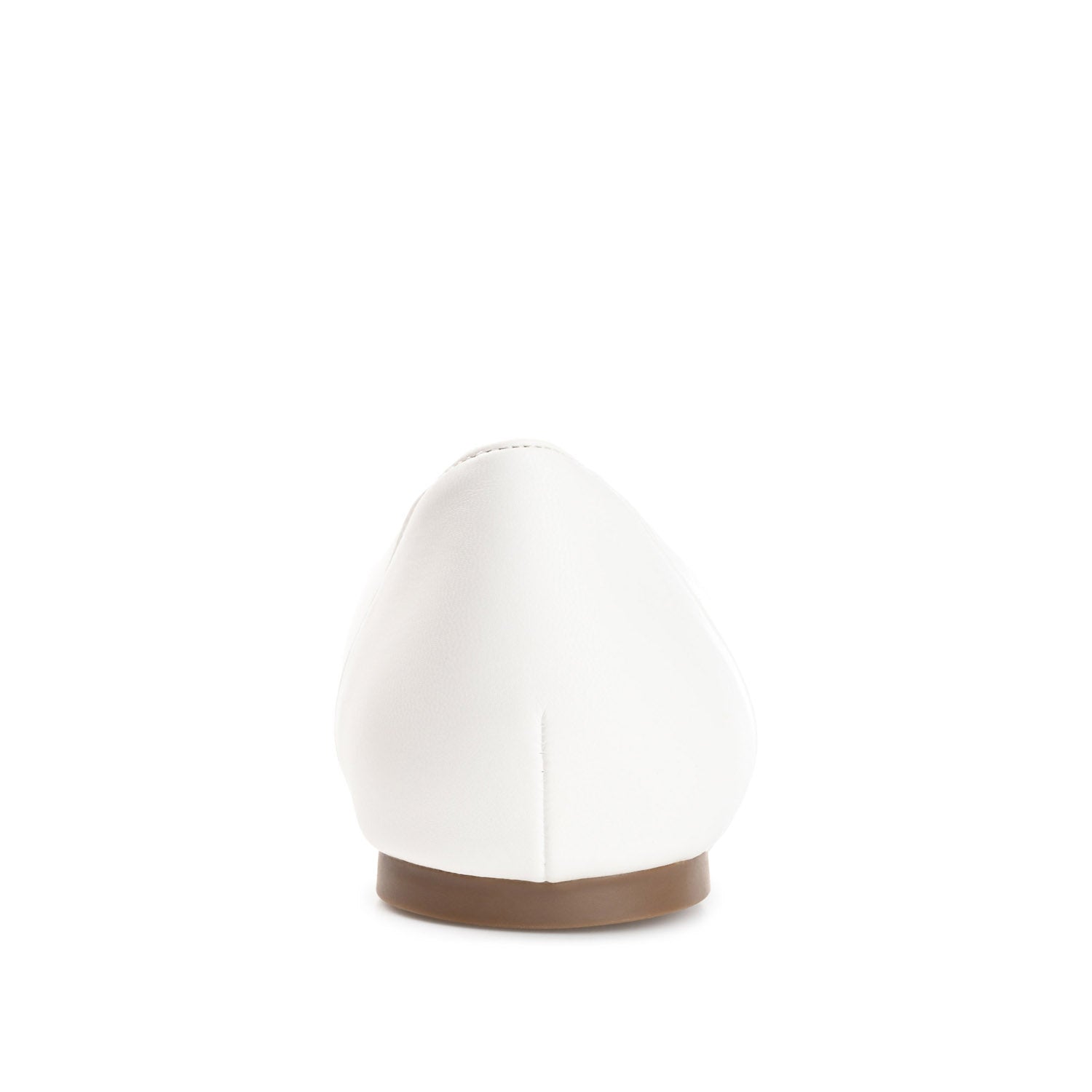 KAVN BALLET FLATS IN VEGAN LEATHER - White