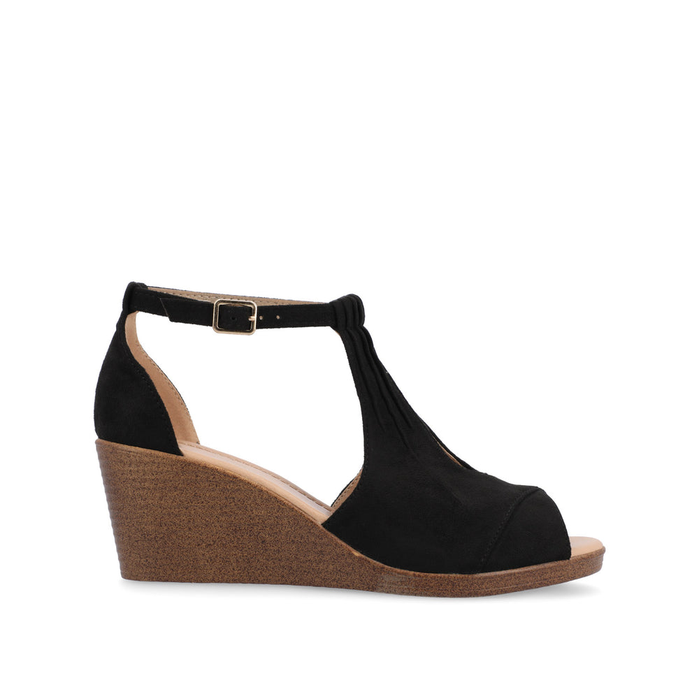 KEDZIE WEDGE HEELED SANDALS IN NARROW