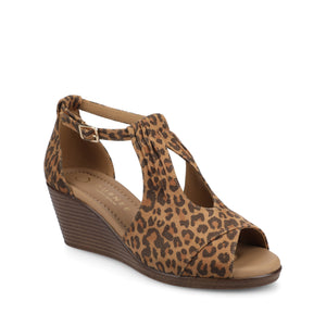 KEDZIE WEDGE HEELED SANDALS IN WIDE