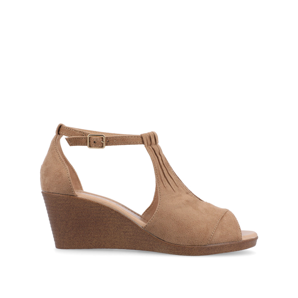 KEDZIE WEDGE HEELED SANDALS IN NARROW