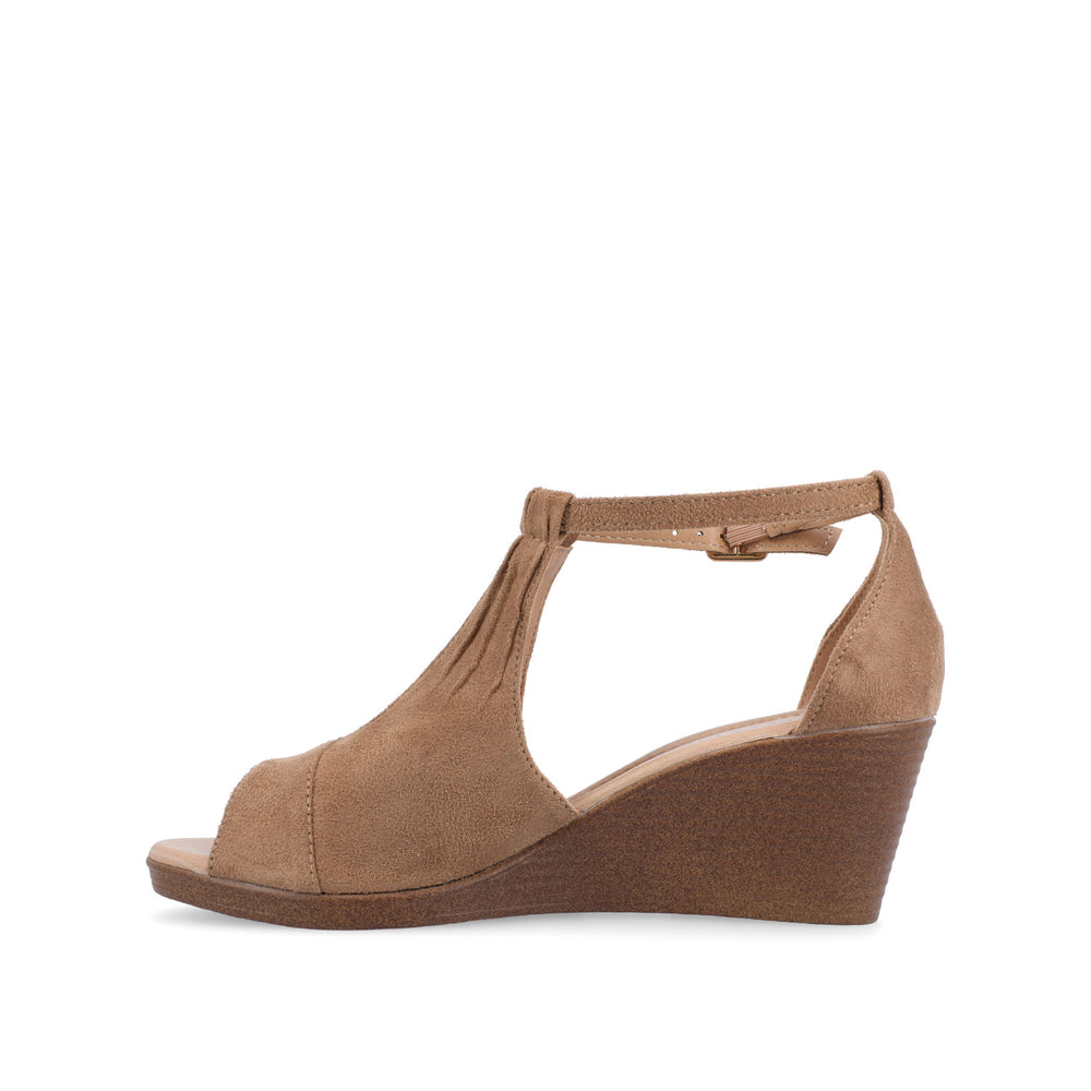 KEDZIE WEDGE HEELED SANDALS IN NARROW