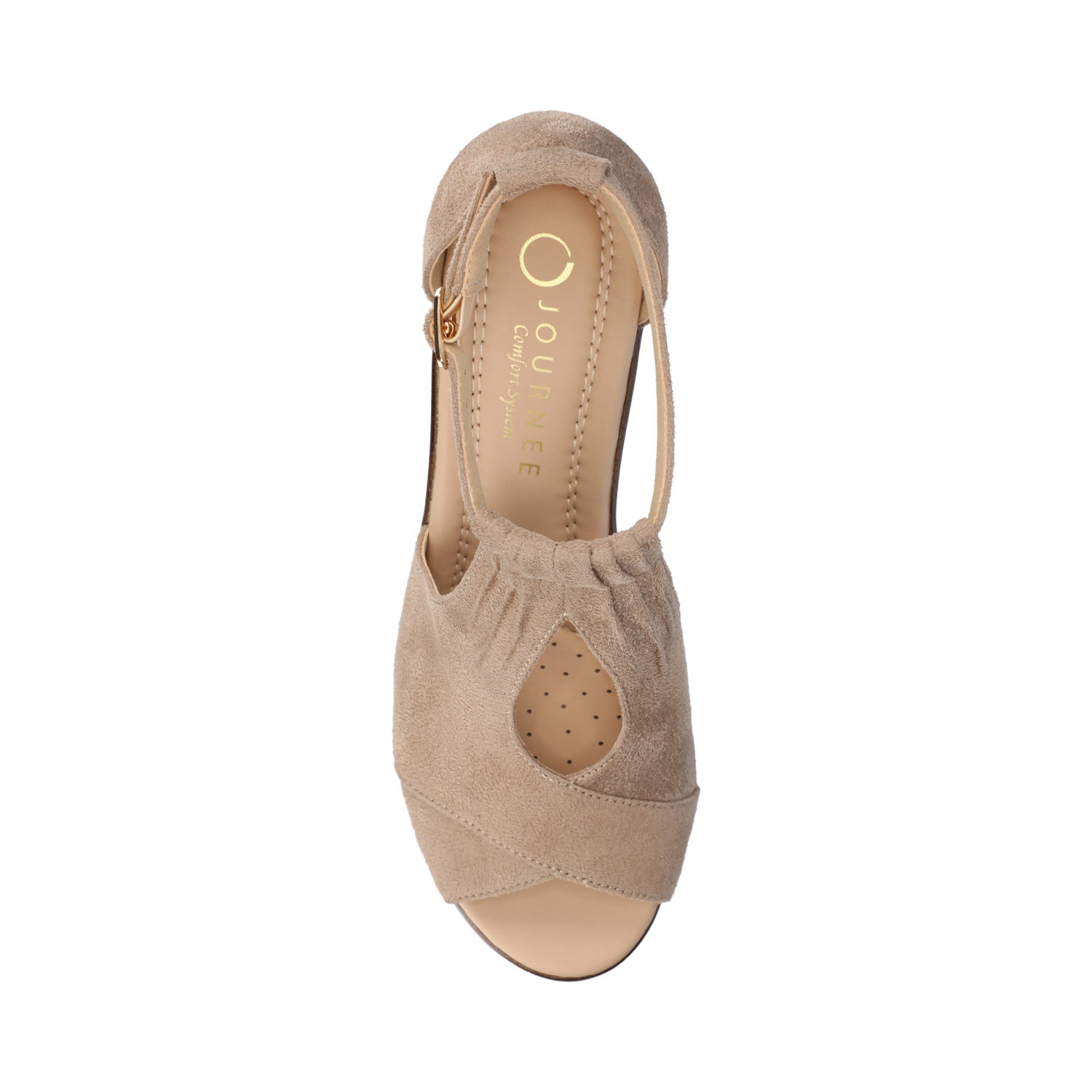 KEDZIE WEDGE HEELED SANDALS IN WIDE