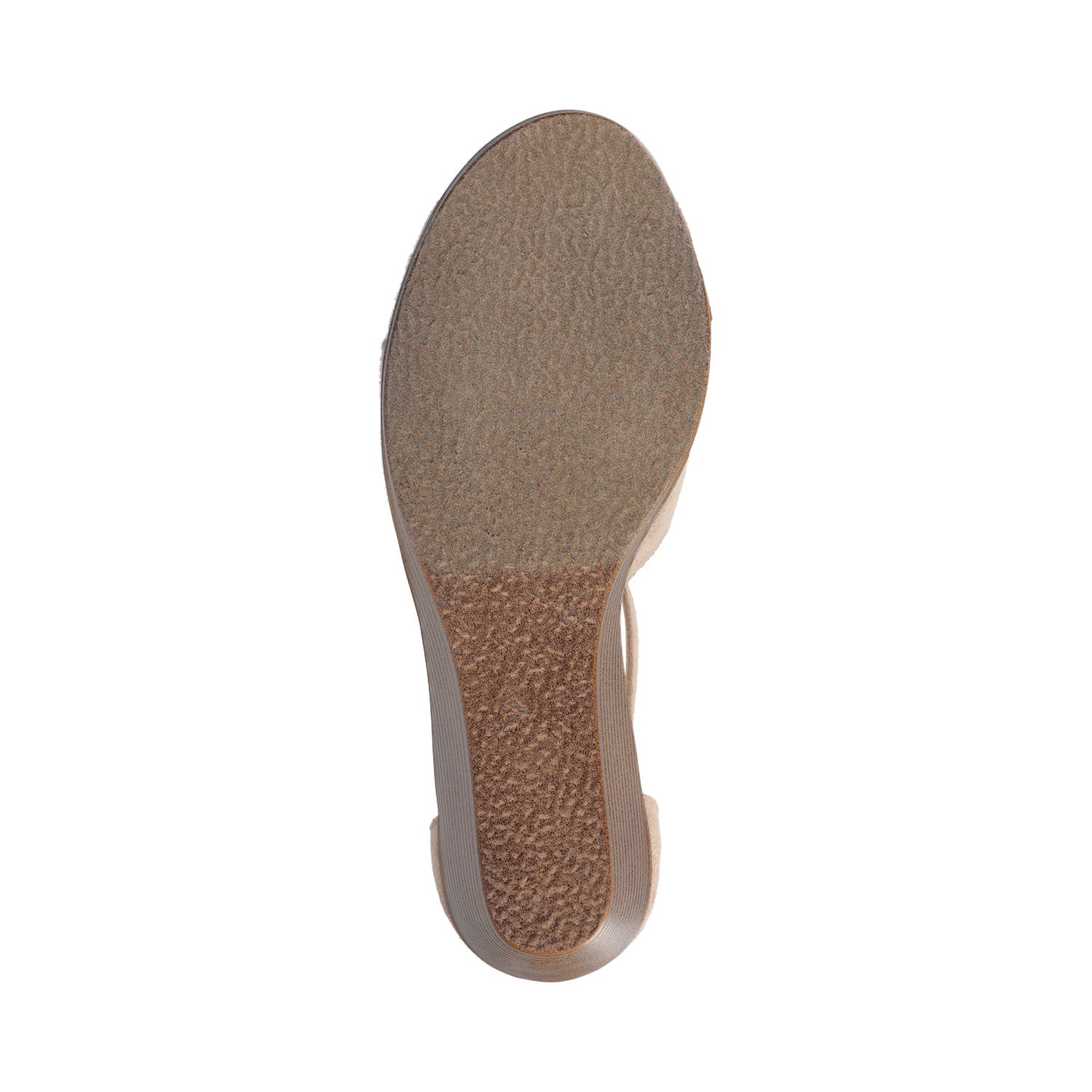 KEDZIE WEDGE HEELED SANDALS IN FAUX SUEDE