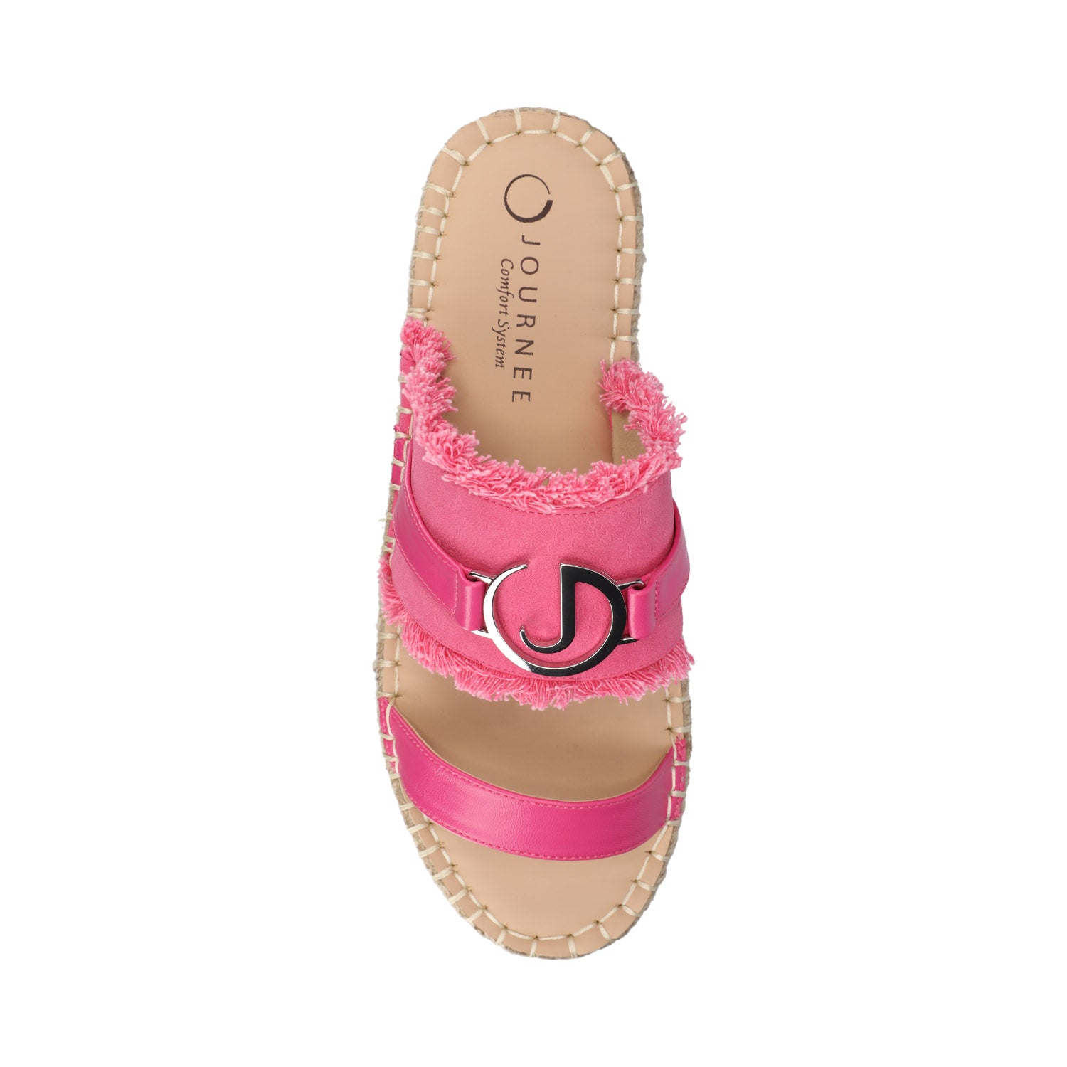 KEELEE ESPADRILLE SANDALS - Hot Pink