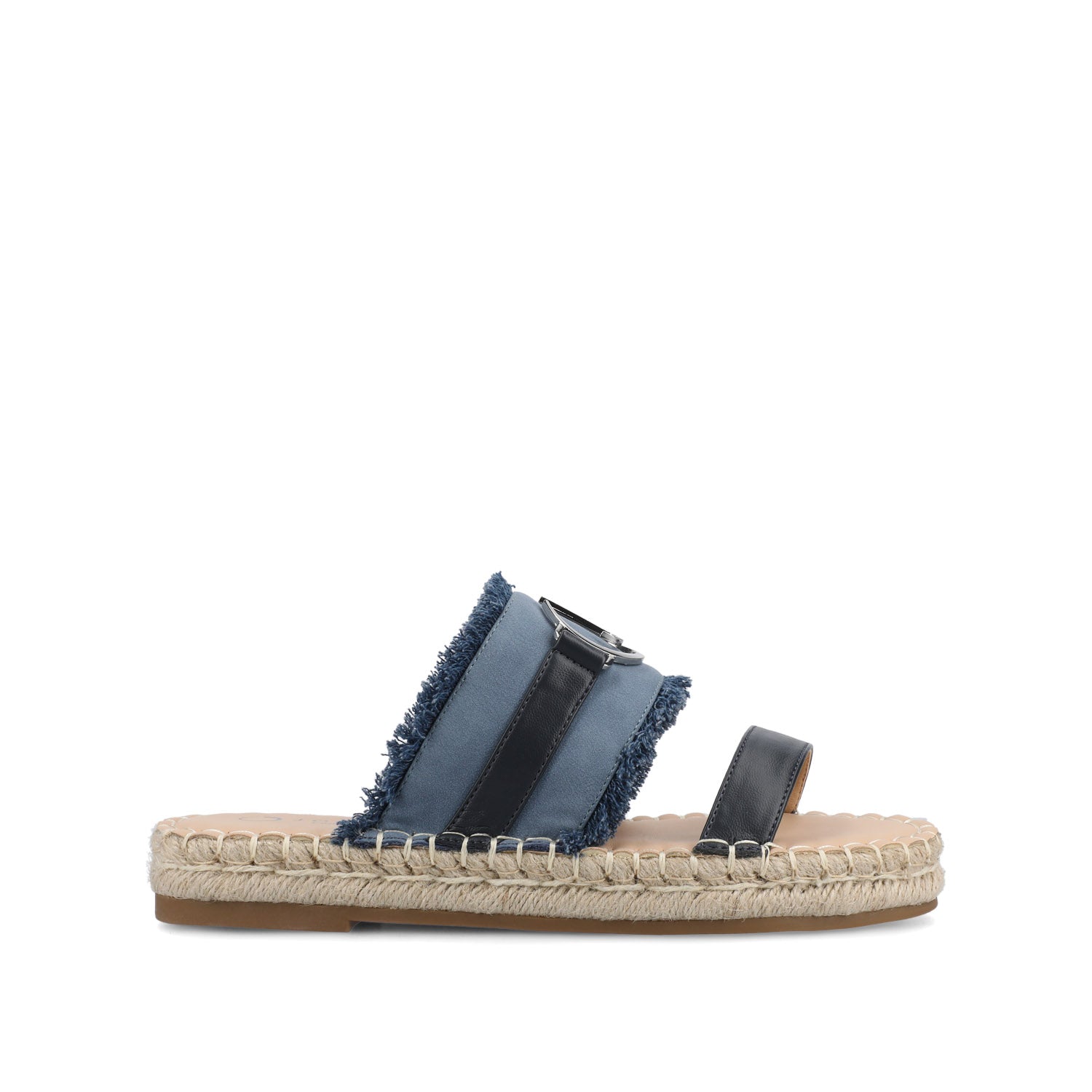 KEELEE ESPADRILLE SANDALS - Navy