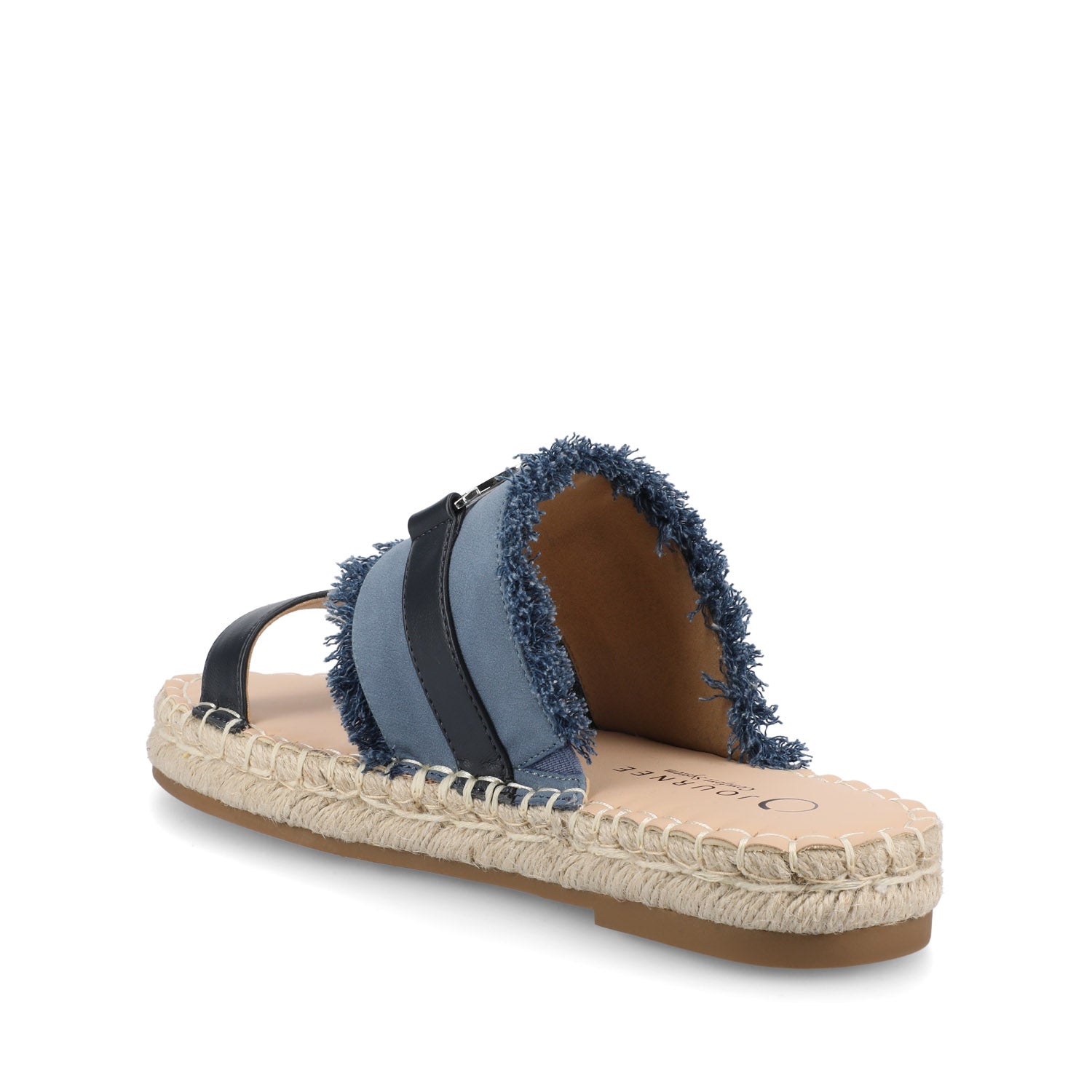 KEELEE ESPADRILLE SANDALS - Navy