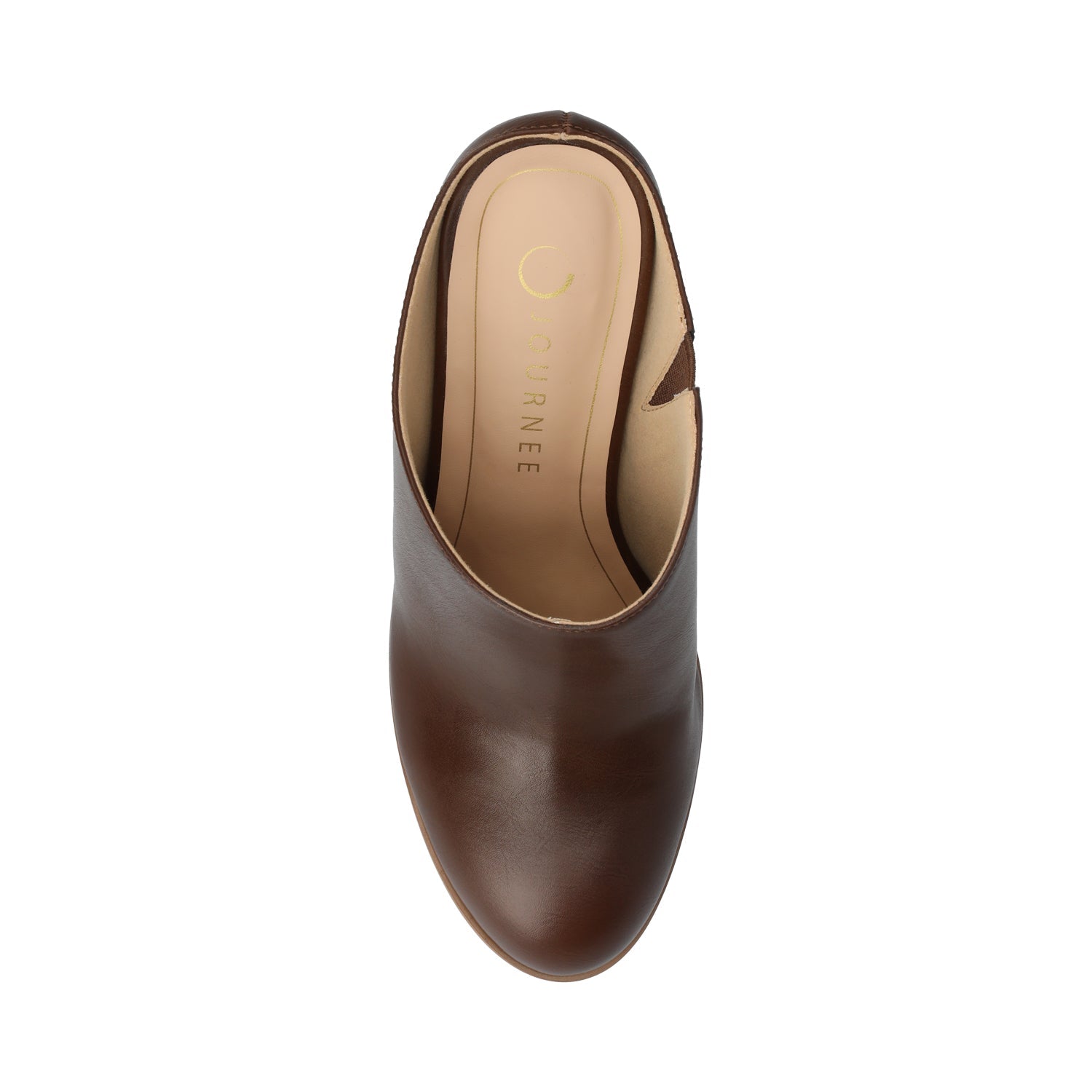 KENDRA HEELED PUMPS - Chocolate
