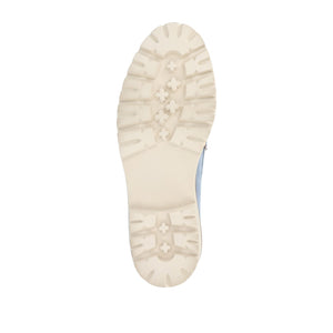 KENLY LOAFER FLATS IN FAUX SUEDE - Light Blue Faux Suede