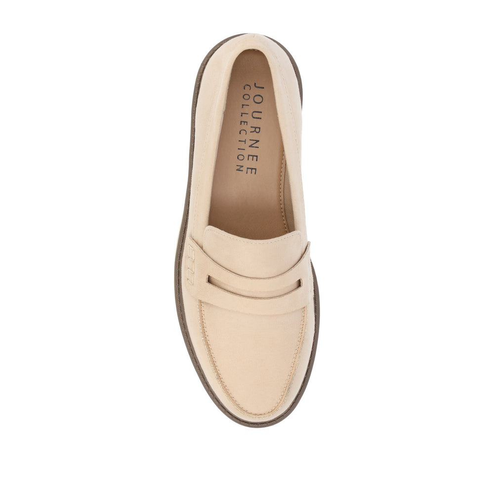 KENLY STATEMENT LOAFER FLATS IN FAUX LEATHER