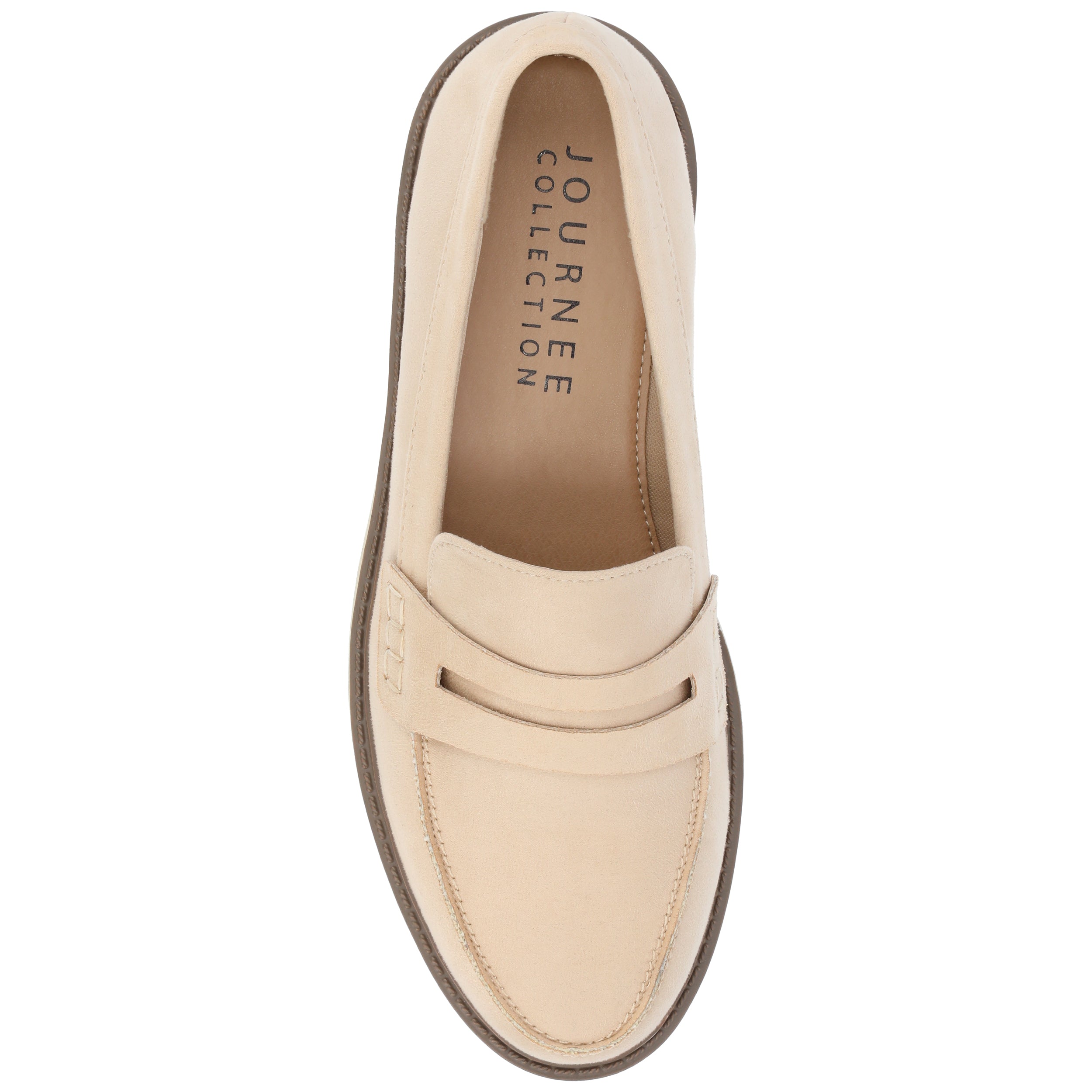 KENLY STATEMENT LOAFER FLATS IN FAUX LEATHER – Journee Collection