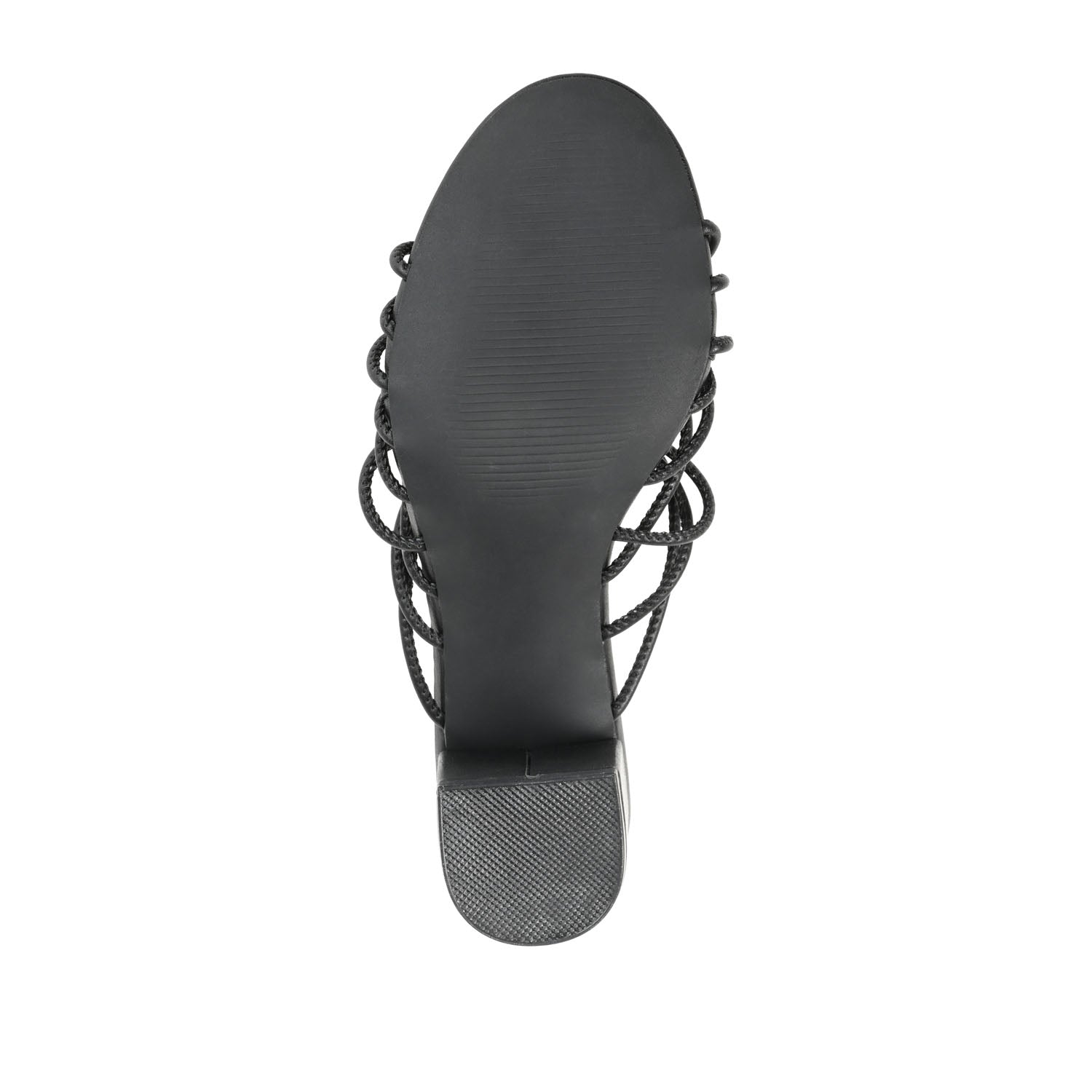 KENNADI BLOCK HEELED MULTI STRAP SANDALS