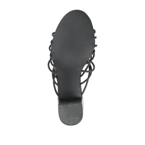 KENNADI BLOCK HEELED MULTI STRAP SANDALS