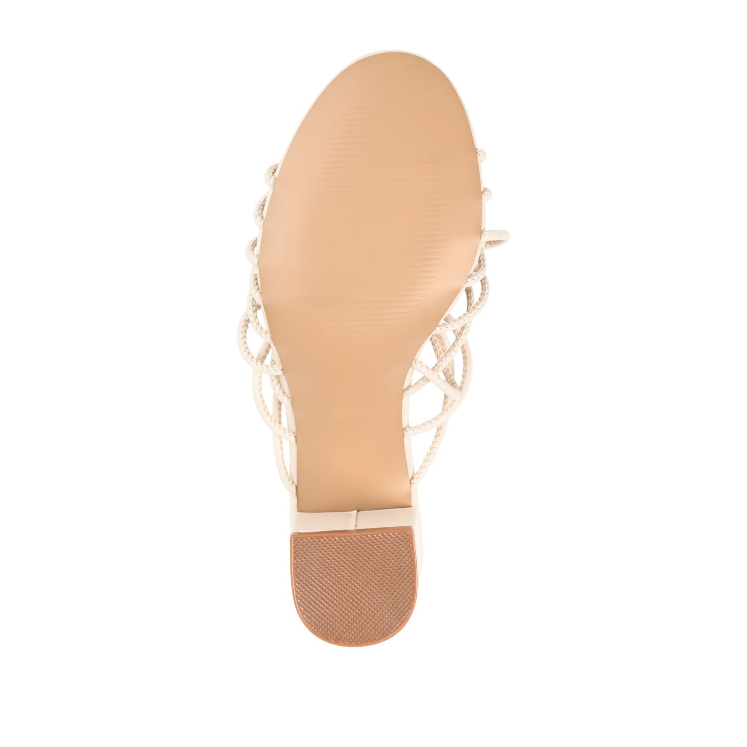 KENNADI BLOCK HEELED MULTI STRAP SANDALS
