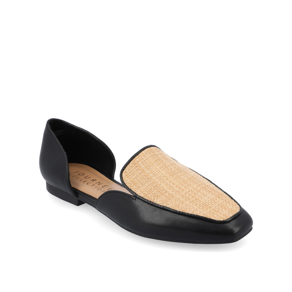 KENNZA LOAFER FLATS IN FAUX LEATHER