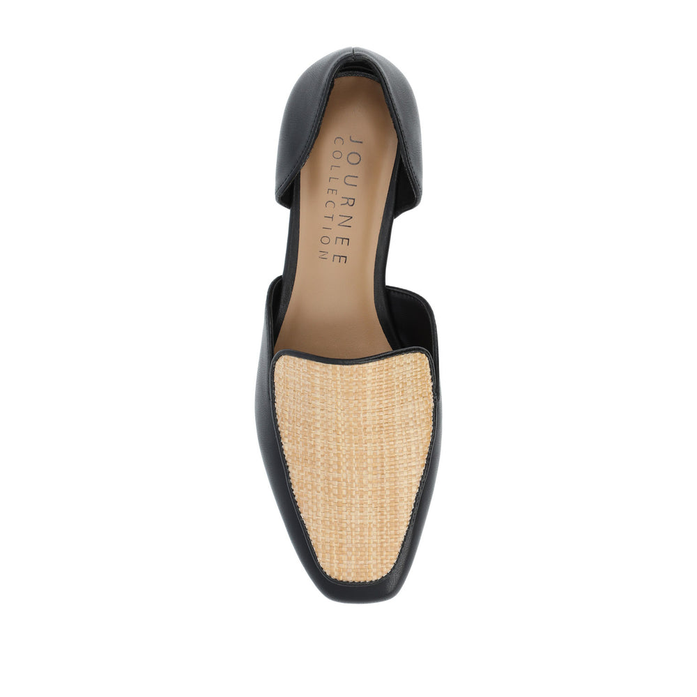 KENNZA LOAFER FLATS IN FAUX LEATHER