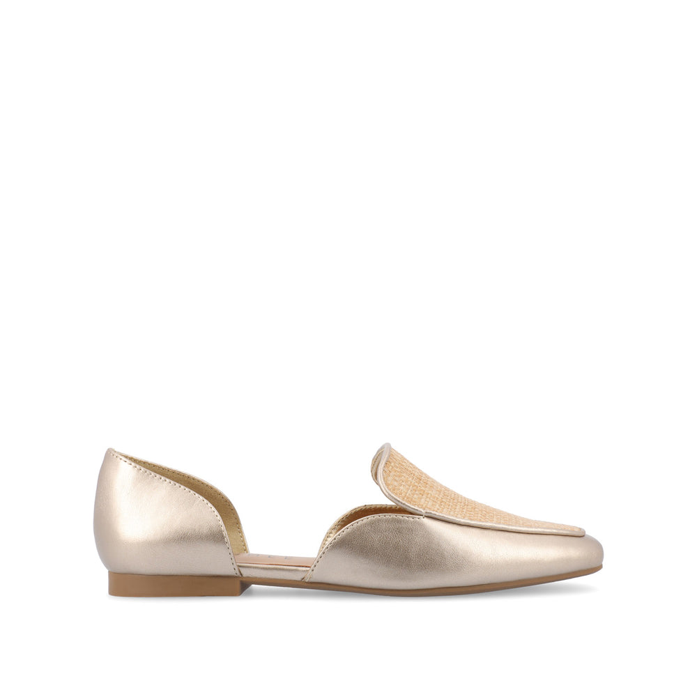 KENNZA LOAFER FLATS IN FAUX LEATHER