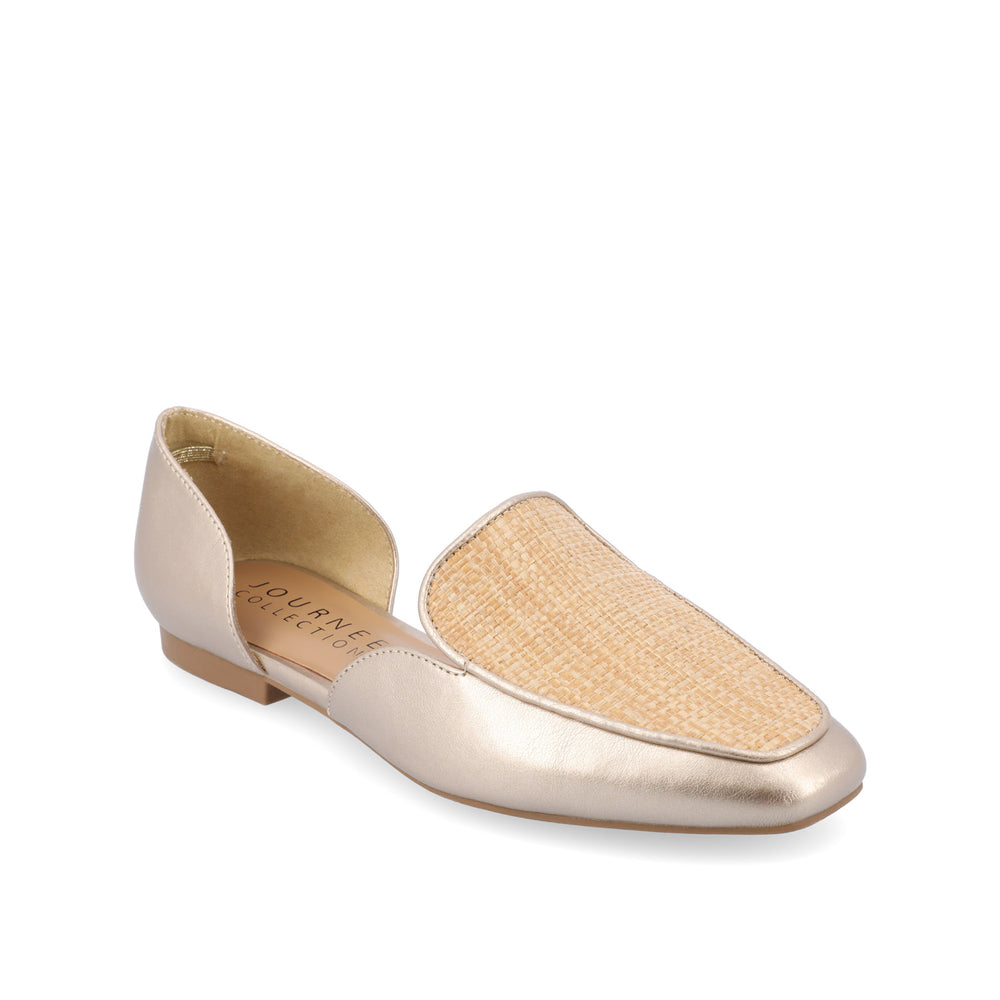 KENNZA LOAFER FLATS IN FAUX LEATHER