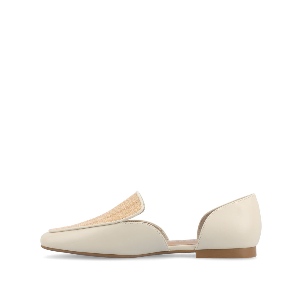 KENNZA LOAFER FLATS IN FAUX LEATHER