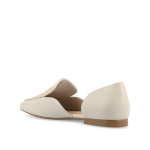 KENNZA LOAFER FLATS IN VEGAN LEATHER - Off White