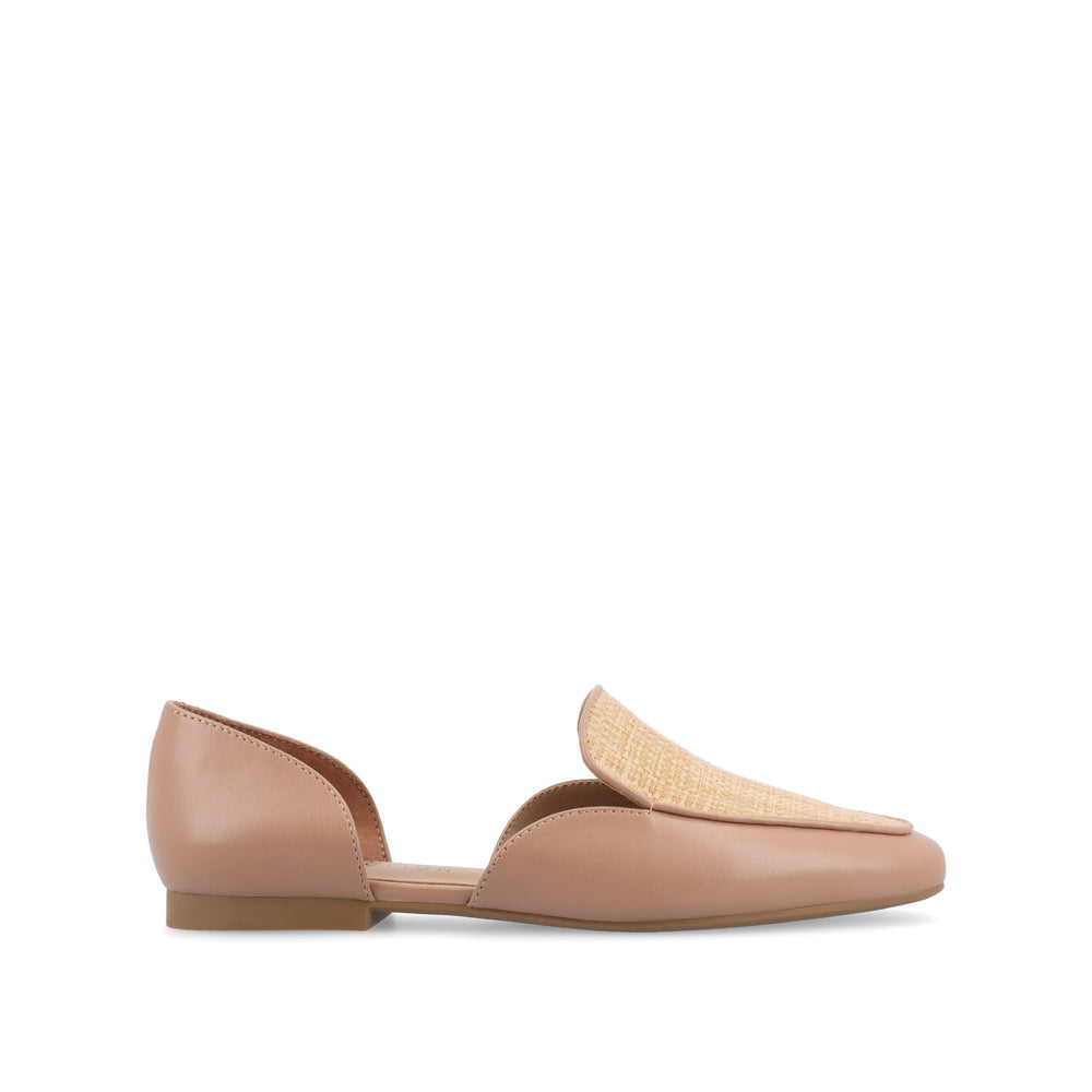 KENNZA LOAFER FLATS IN FAUX LEATHER